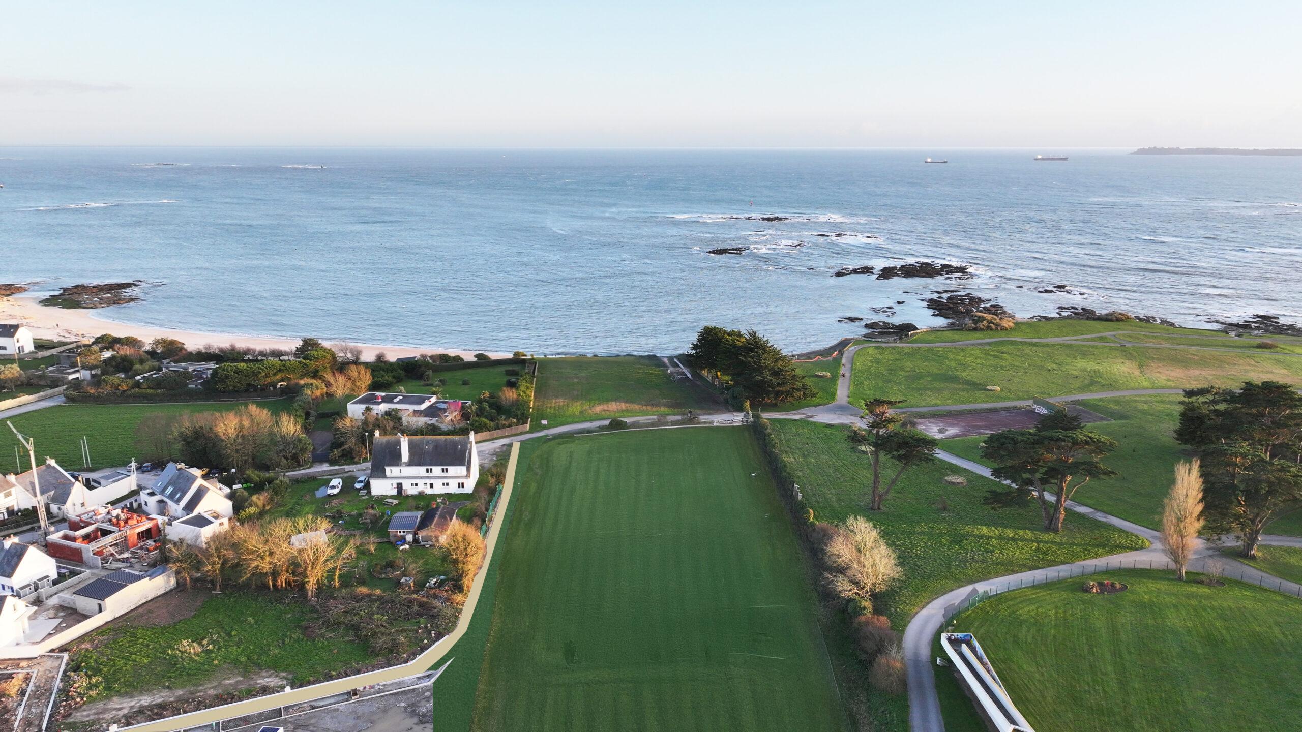 Vue aérienne des terrains de la Résidence Rorh Mez